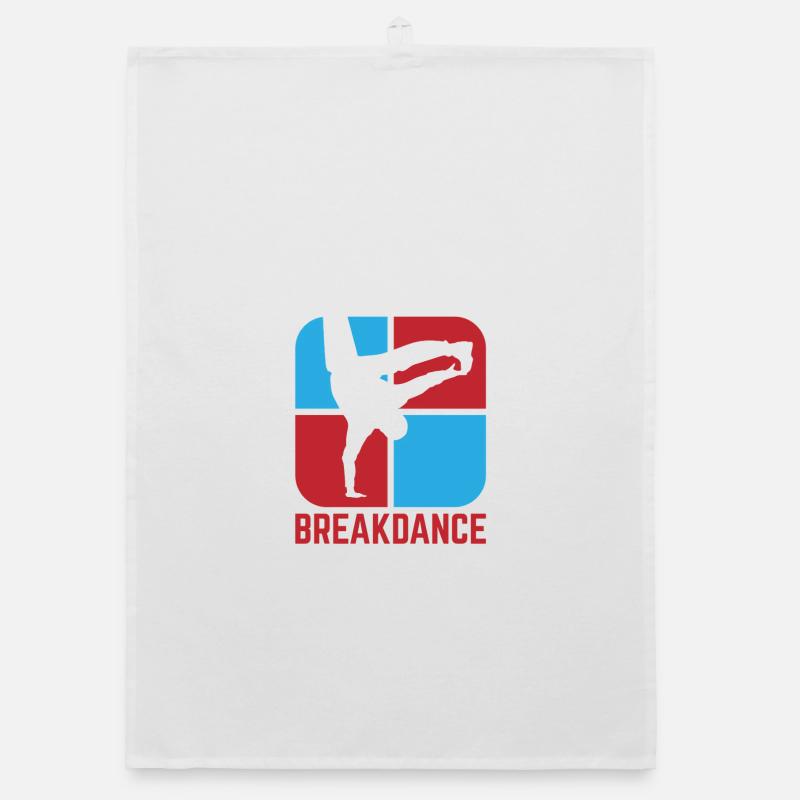 Breakdance Organic Geschirrtuch