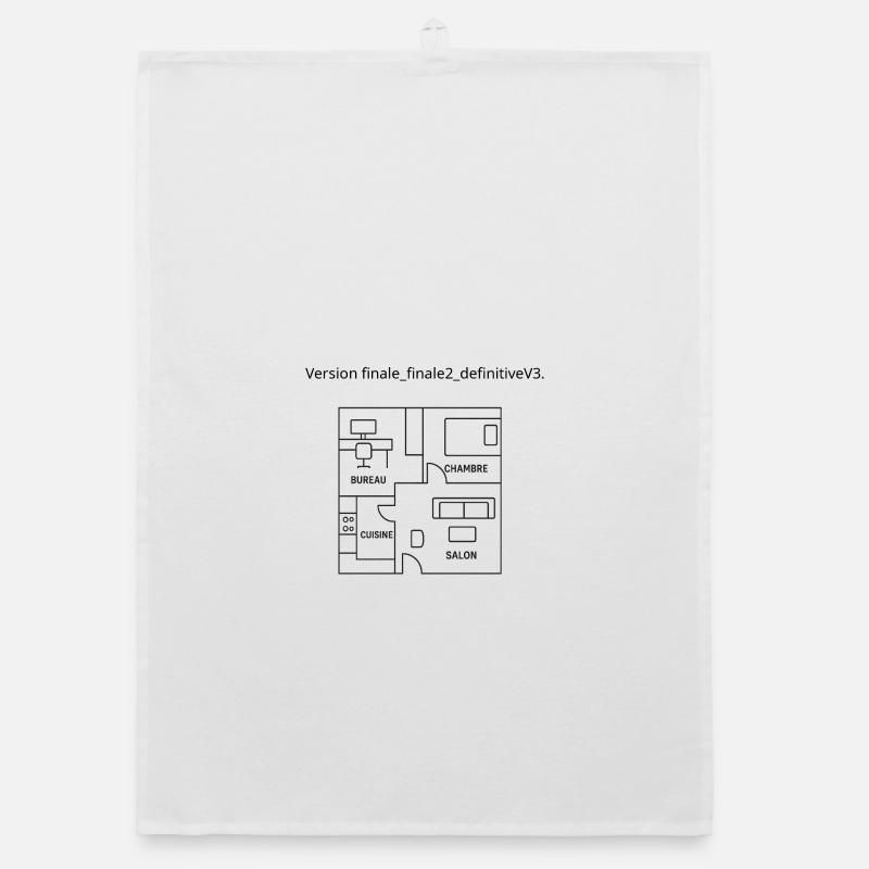 Gift idea for architect Organic dish towel