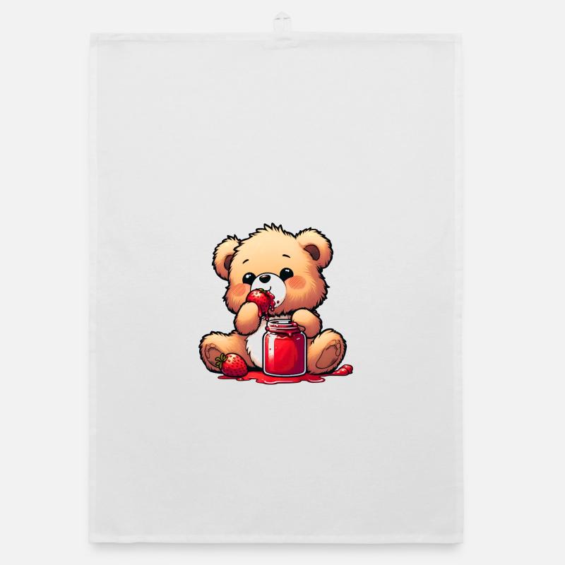 Bear Teddy Bear Bear Organic dish towel
