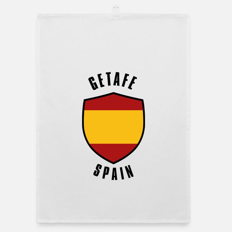 Getafe Spain Shield Emblem Organic dish towel