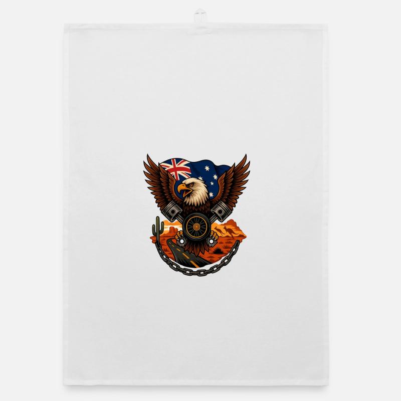 Aigle Australien Motorisé Torchon bio