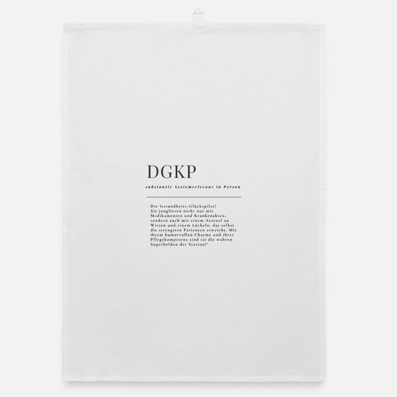 DGKP Definition Organic Geschirrtuch