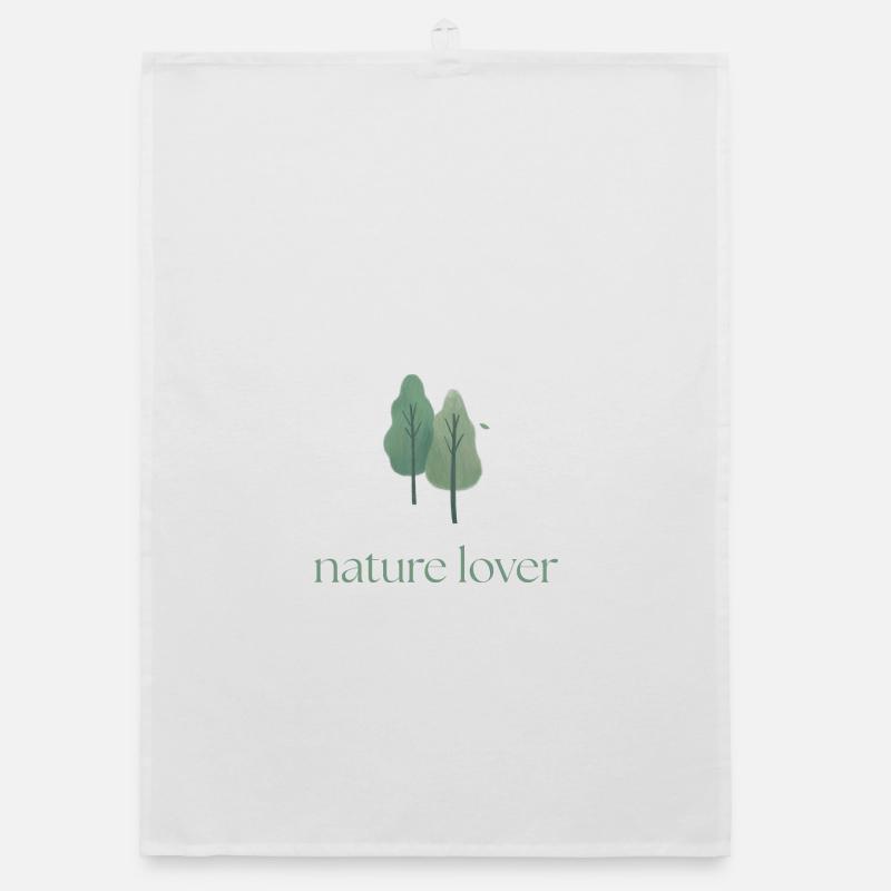 Amoureux de la nature Torchon bio