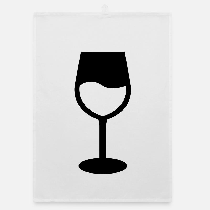 Weinglas Organic Geschirrtuch