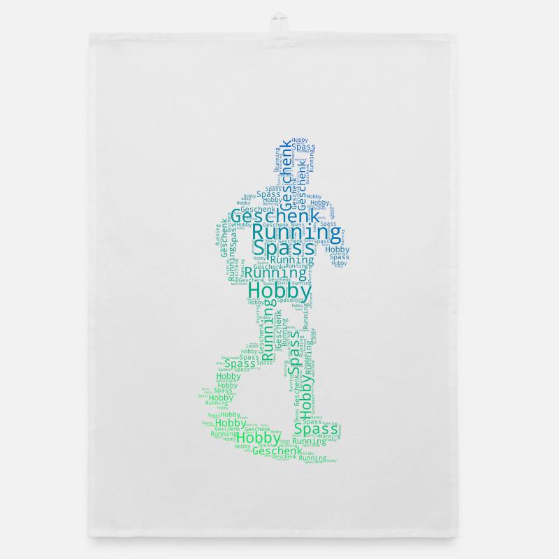 Kurz und klar Running Organic Geschirrtuch