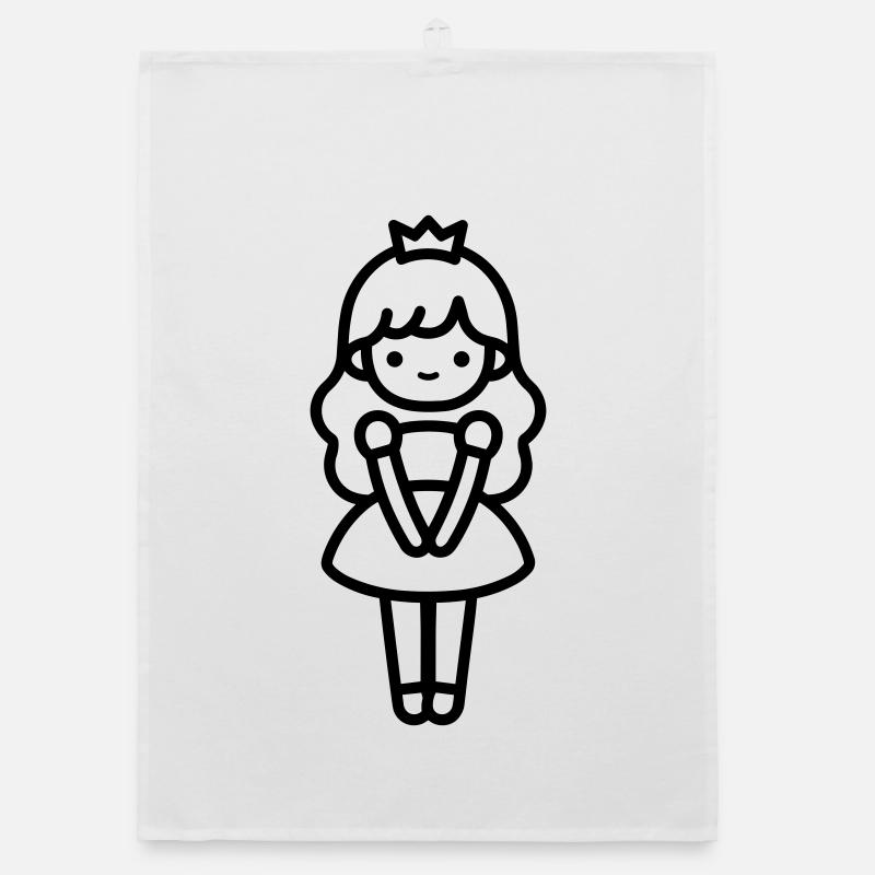 Prinzessin Organic Geschirrtuch
