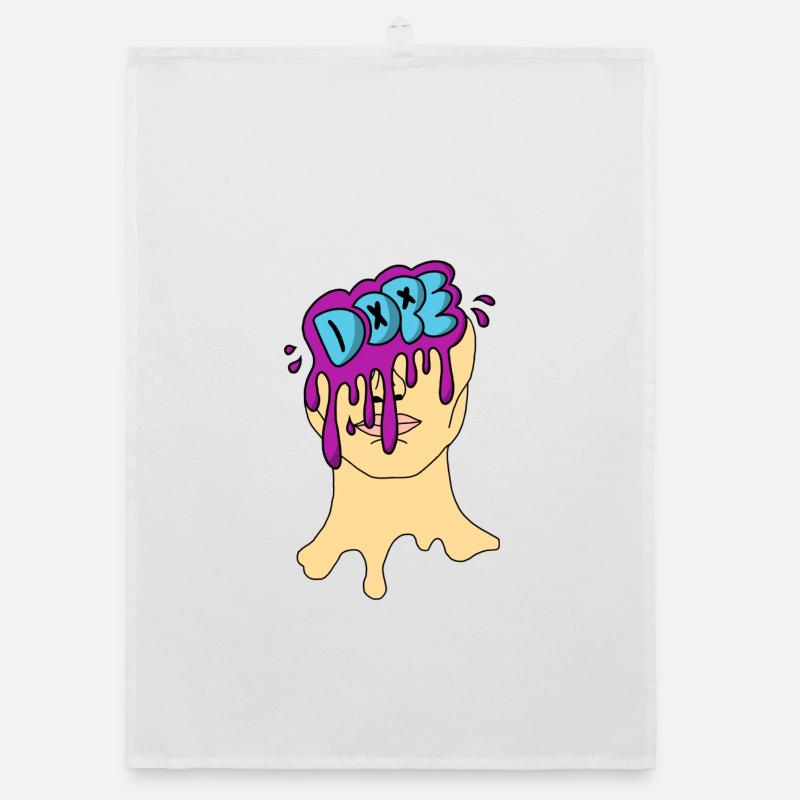D.o.p.e Leaky Portrait Organic dish towel