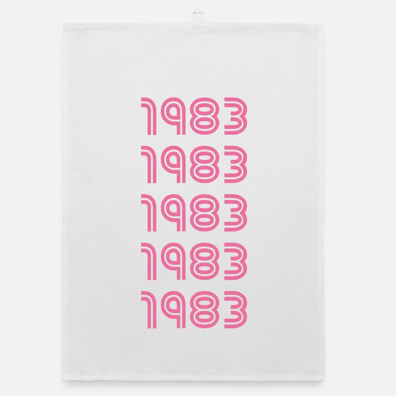 Year 1983 Organic dish towel