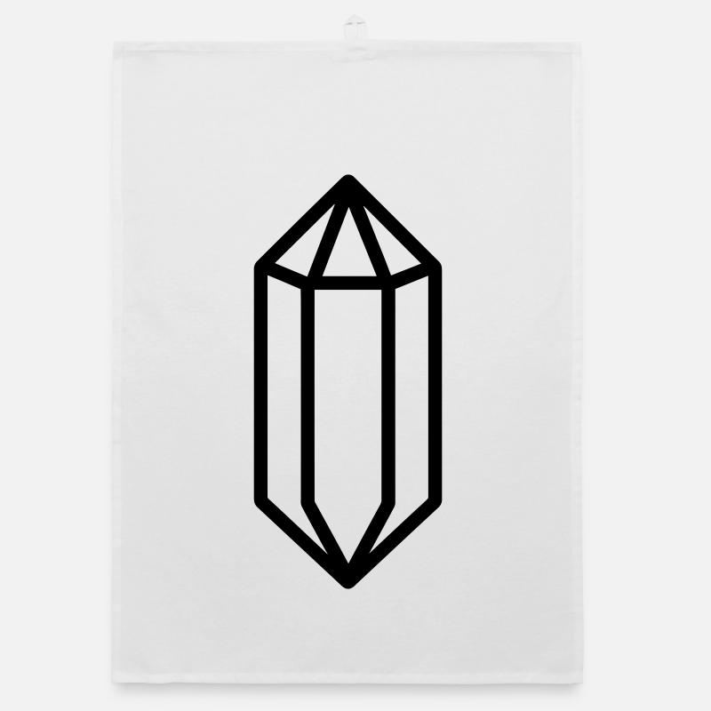 quartz crystal Organic dish towel