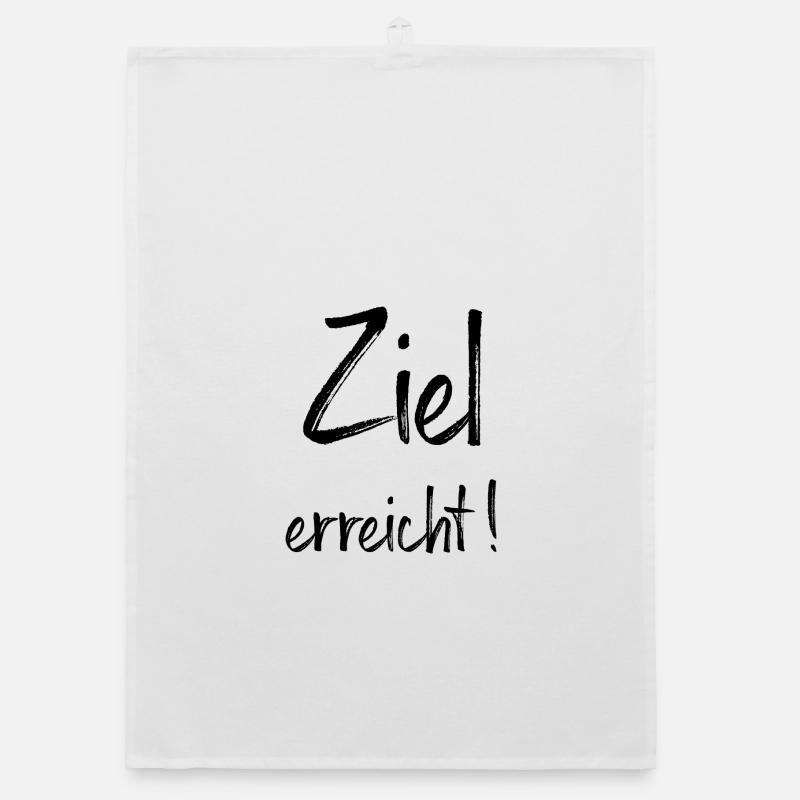 Objectif atteint! Torchon bio