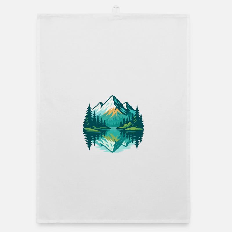 Alpine Reflexion Organic Geschirrtuch