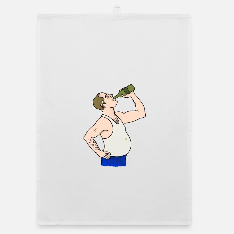 Bierbauch Organic Geschirrtuch