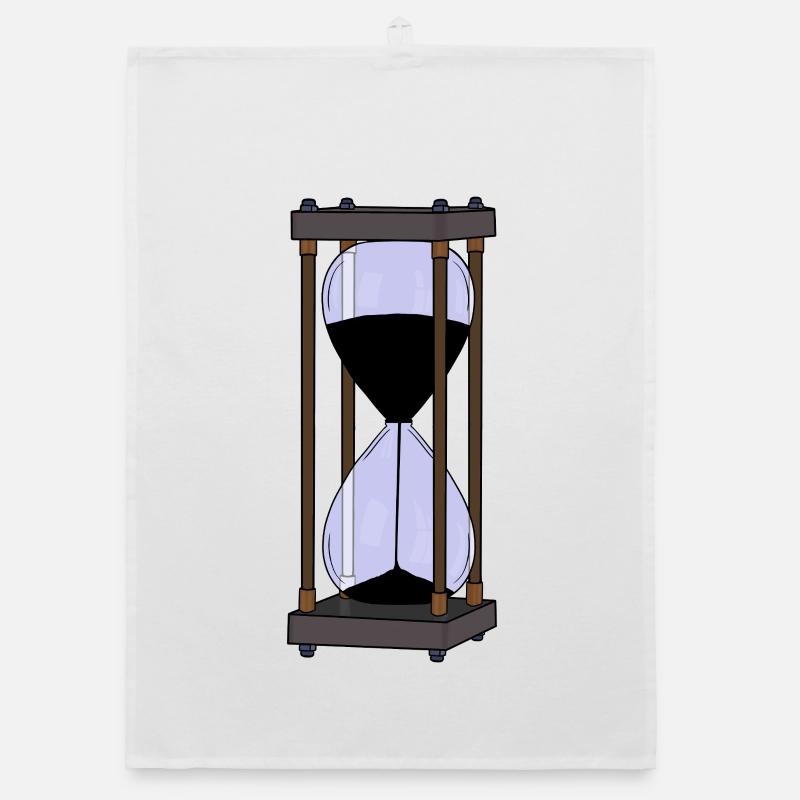 Hourglass Timeframe Organic dish towel