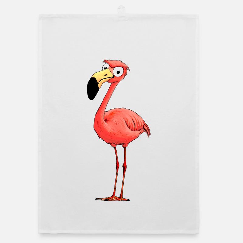 Flamingo Style Organic dish towel