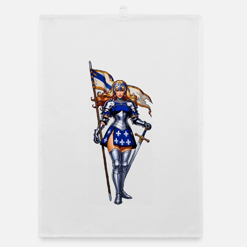 Jeanne d'Arc Cosplay Organic Geschirrtuch