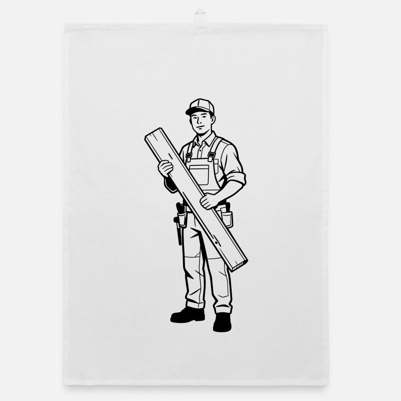 Carpenter Organic dish towel