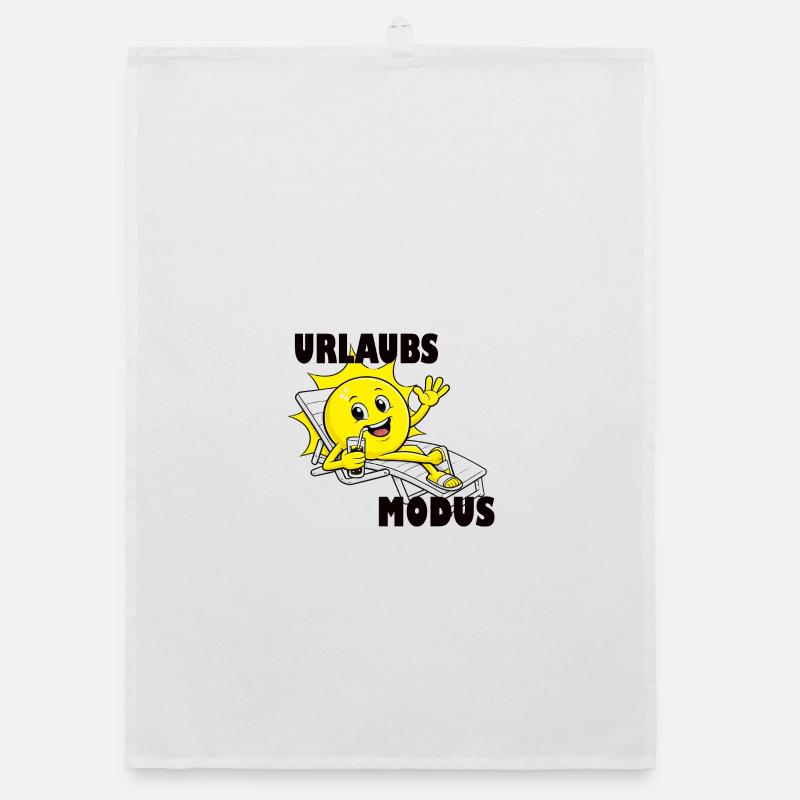 Vacation mode, vacation Organic dish towel