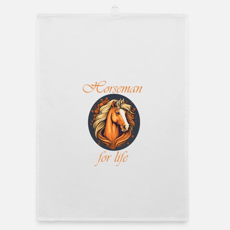 Cavalier à vie Torchon bio