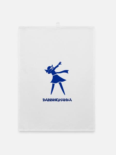 DABBING HANKA - Organic Geschirrtuch - Weiß - Vorne