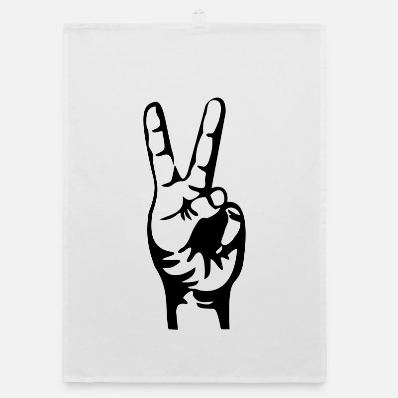 biker wave Organic Geschirrtuch