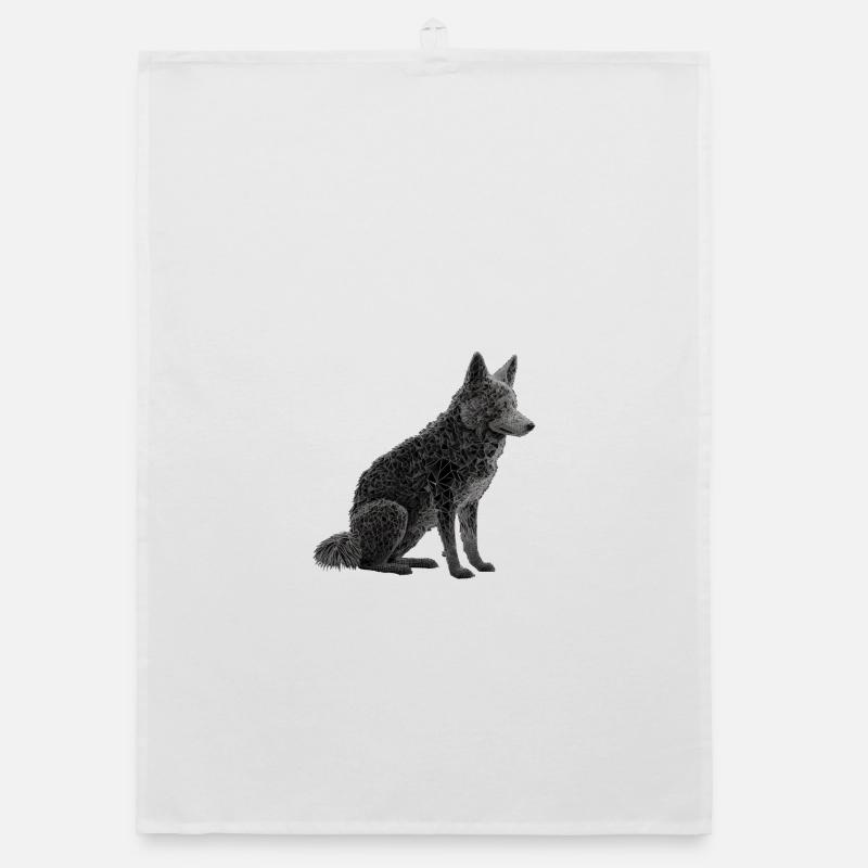 Wolf Organic dish towel