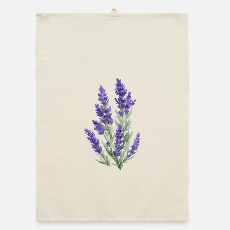 Lavender Organic dish towel