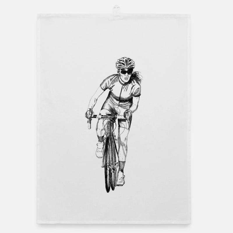 Cycliste Torchon bio