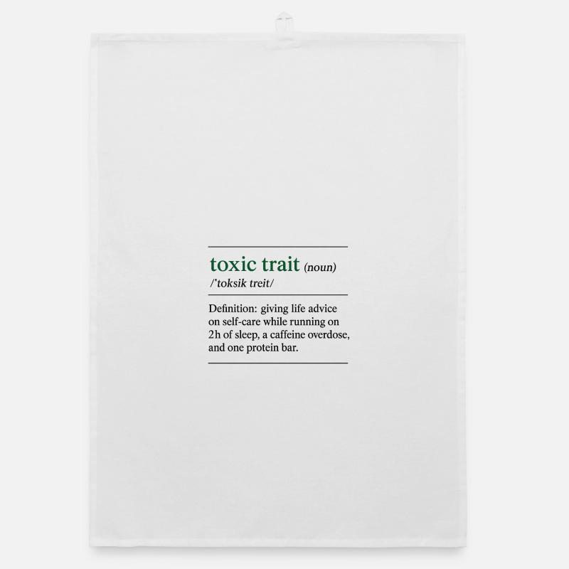 Toxic Trait Definition Organic dish towel