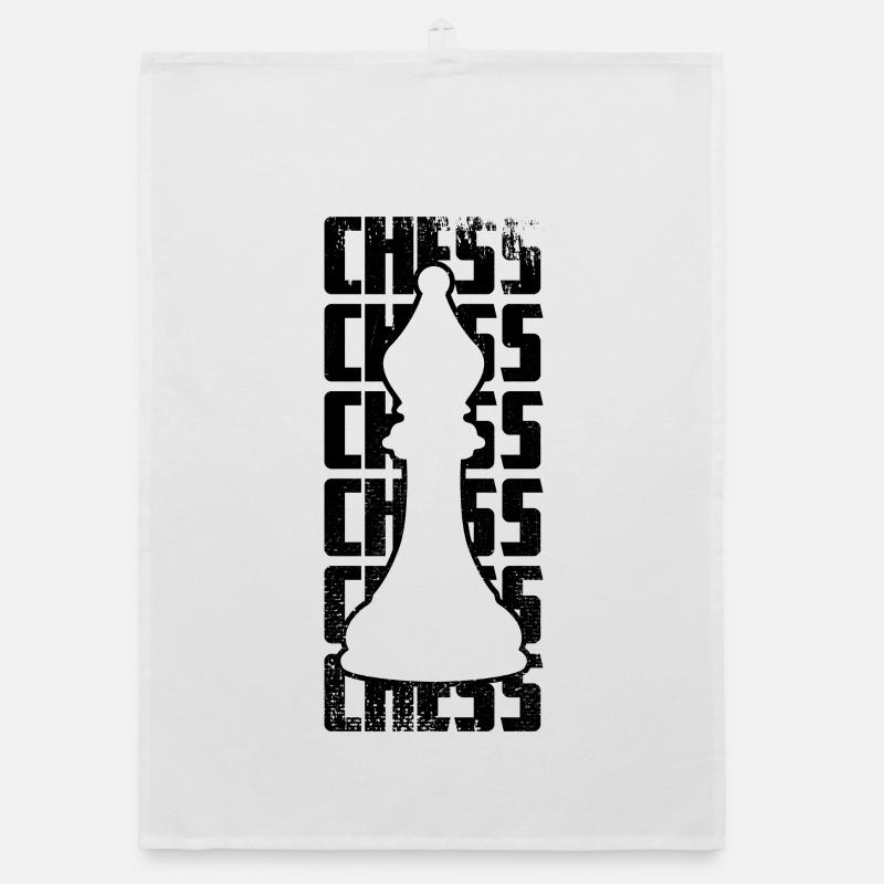 Chess Organic dish towel