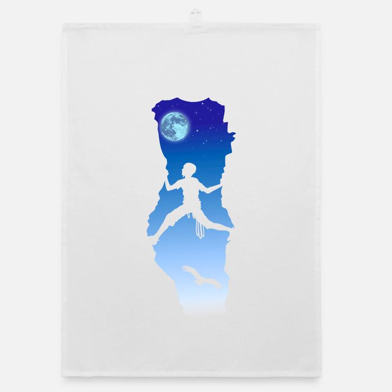 Night Climb Organic dish towel