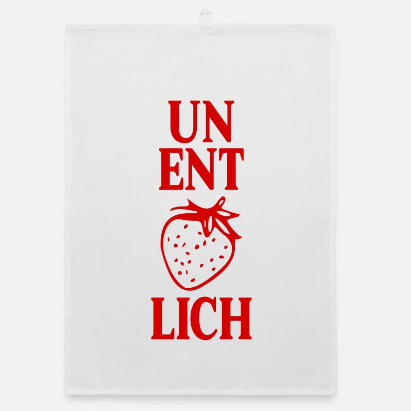 Erdbeere Unentbehrlich Organic Geschirrtuch