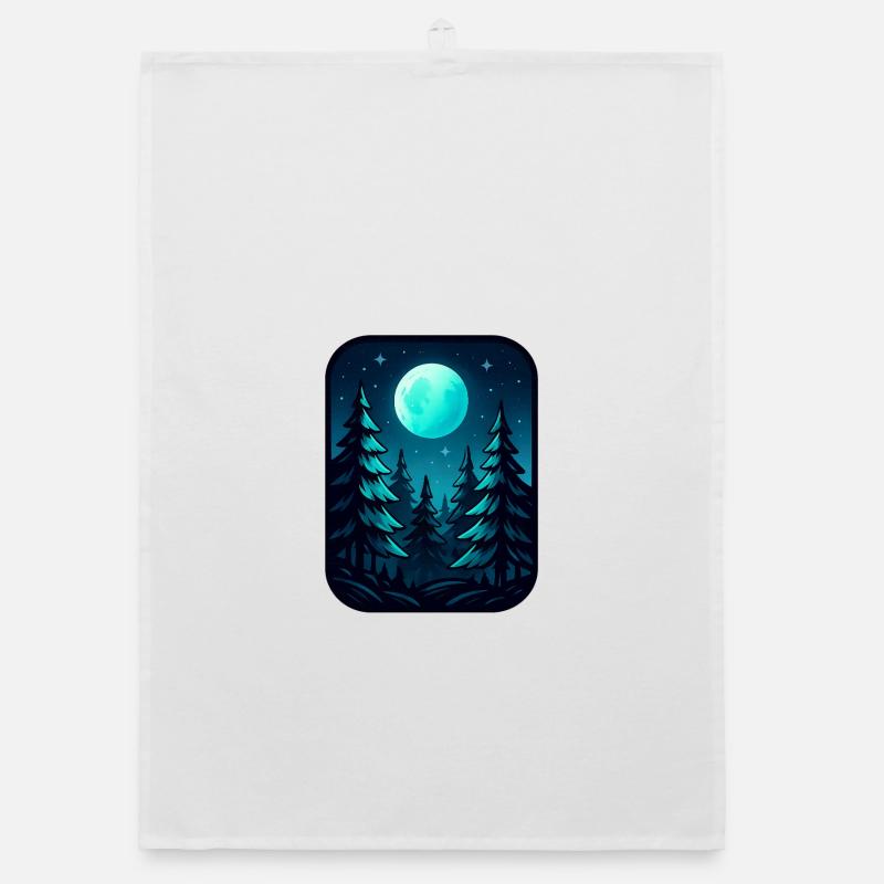 Moonlight Pines Organic dish towel