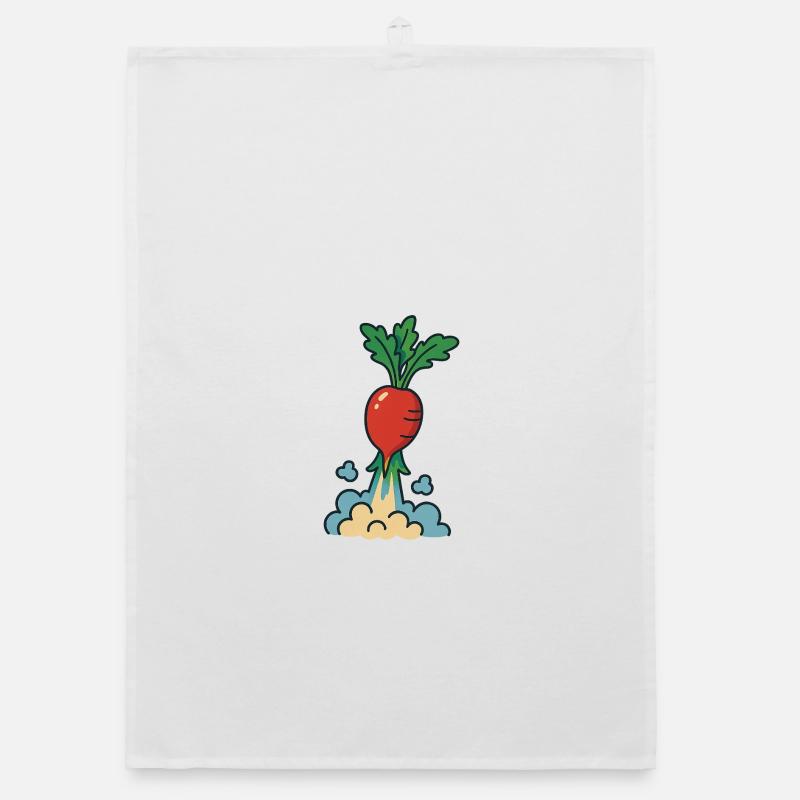 Take Off, Stay Grounded Organic dish towel