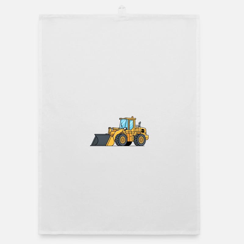 Wheel loader construction machine Organic dish towel
