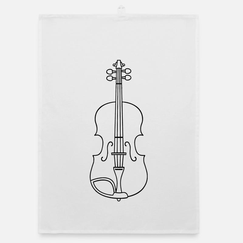 Style de ligne de violon Torchon bio