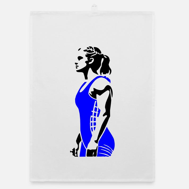 Wrestle Organic dish towel