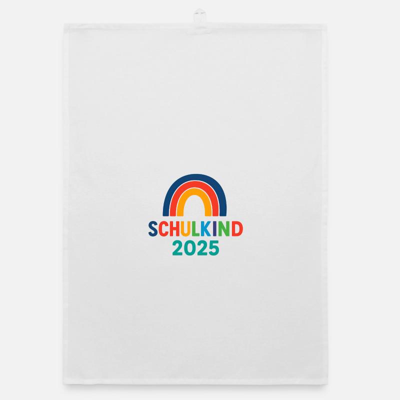 Schulkind 2025 Organic Geschirrtuch