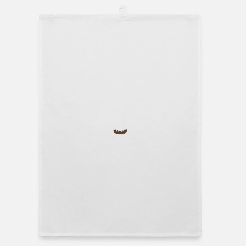 Bratwurst brodée Torchon bio