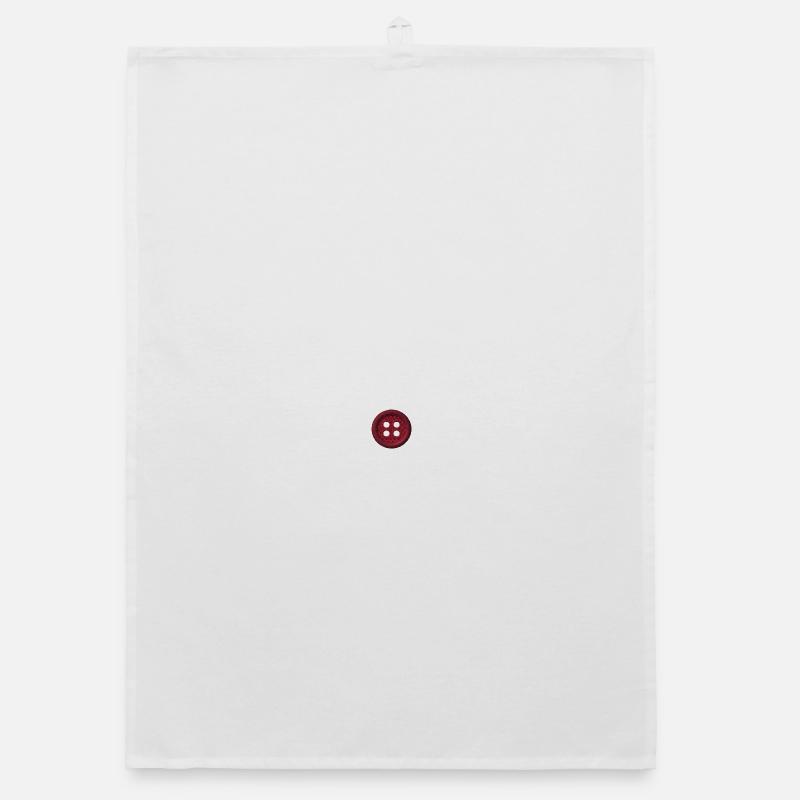 Bouton brodé Torchon bio