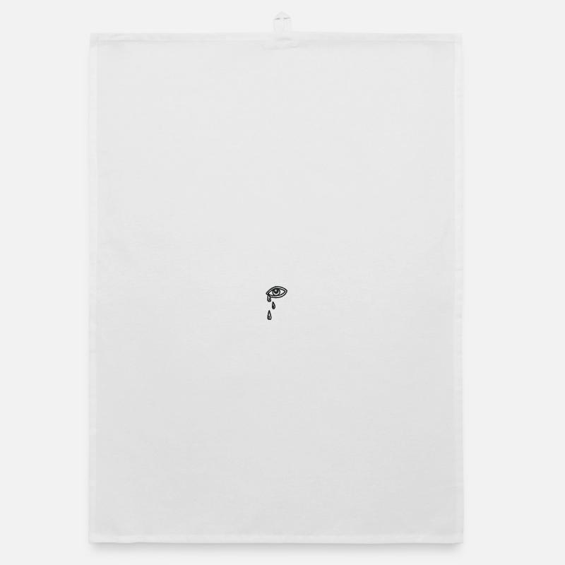 Crying eye Organic dish towel