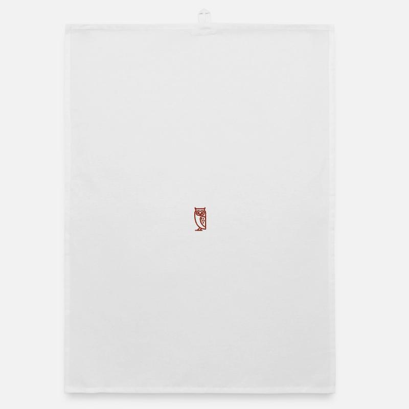 Owl Organic dish towel