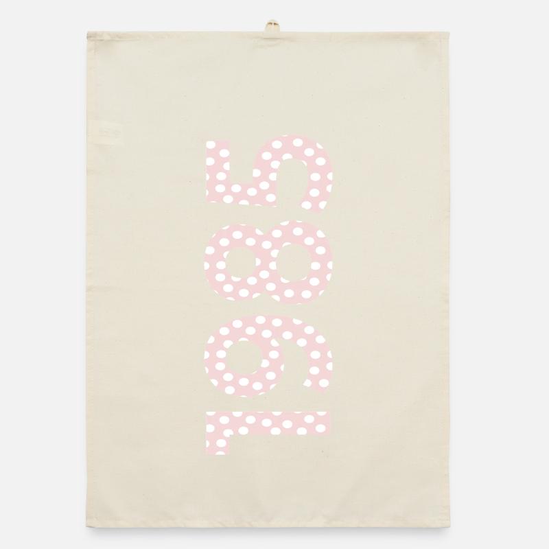 GEBURTSTAG 1985 PUNKTE Organic Geschirrtuch