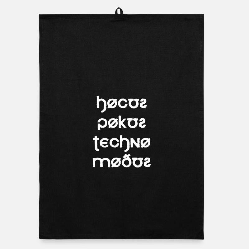 Police Hocus Pocus Techno Mode Torchon bio