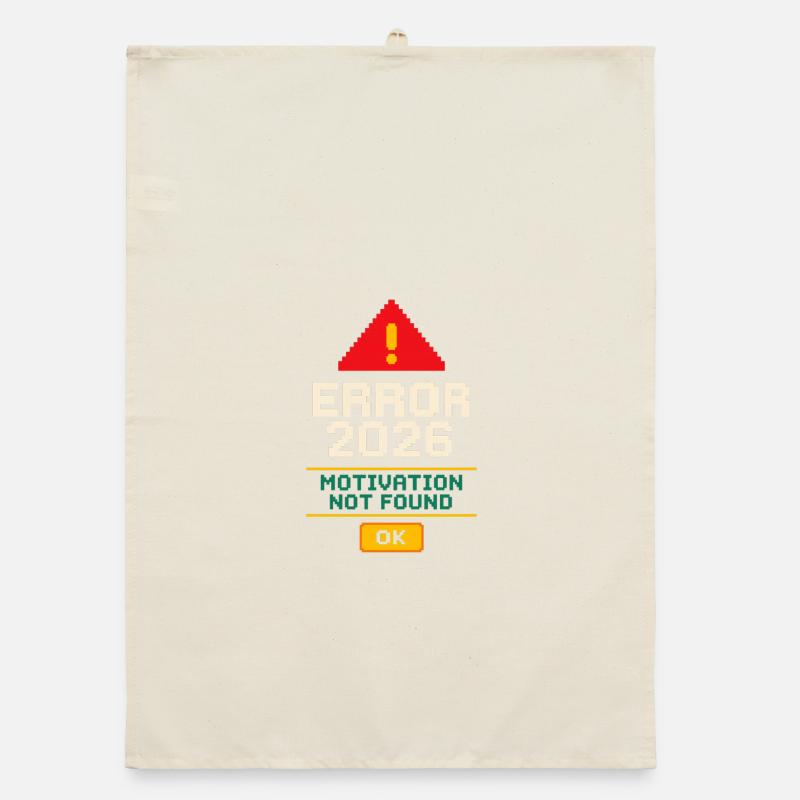 Pixel Retro 8-Bit Graphics Nostalgia for Gamers Organic dish towel