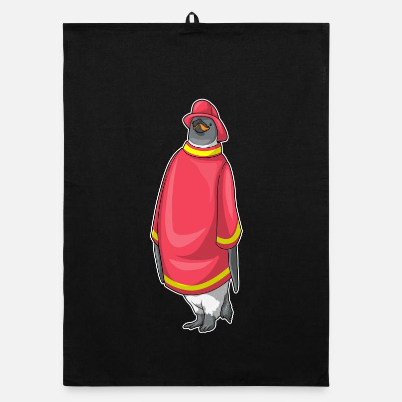 Pompier pingouin Pompier Torchon bio