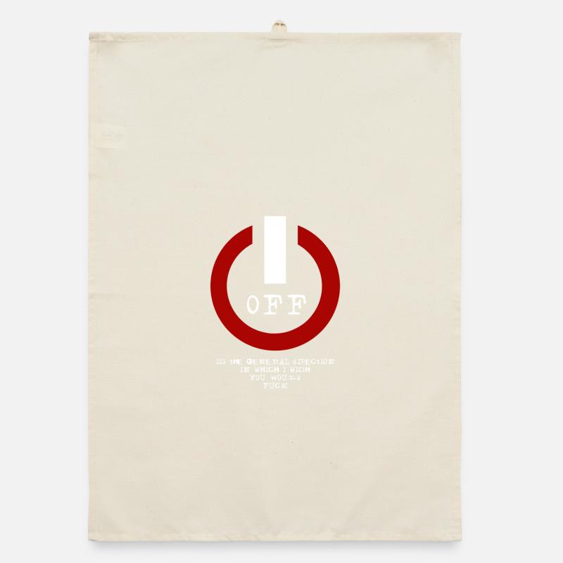 off_sign Organic dish towel