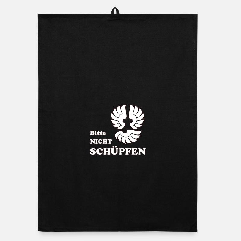Bitte nicht Schüpfen Organic Geschirrtuch