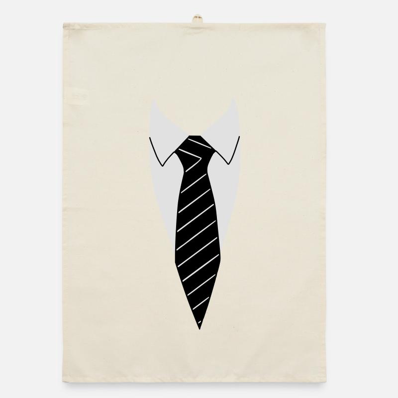 Suit / Necktie Organic dish towel
