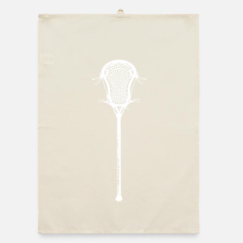 Dessin de batte de crosse Torchon bio