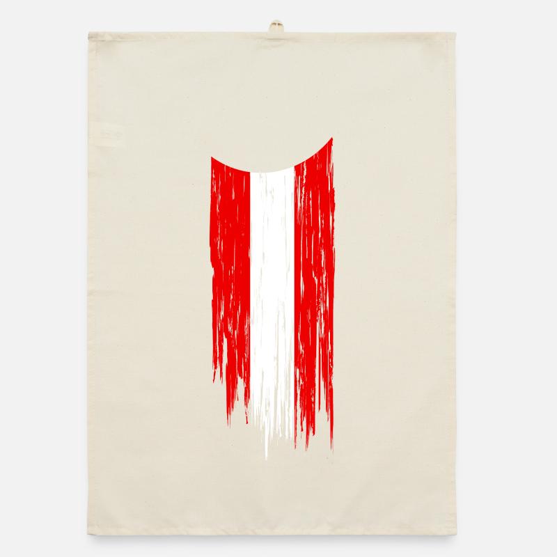 Austria Austria Flag Flag Organic dish towel